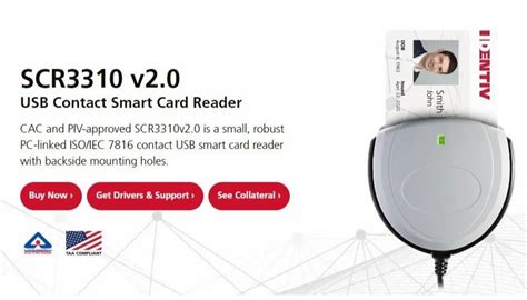 SCR3310v2.0 USB Contact Smart Card 